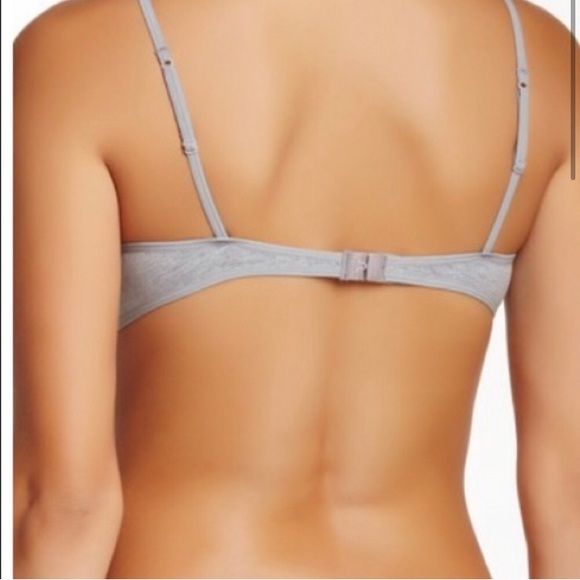 ♥️JOES JEANS GREY BASIC BRALETTE NWT $50 VALUE - Picture 2 of 4